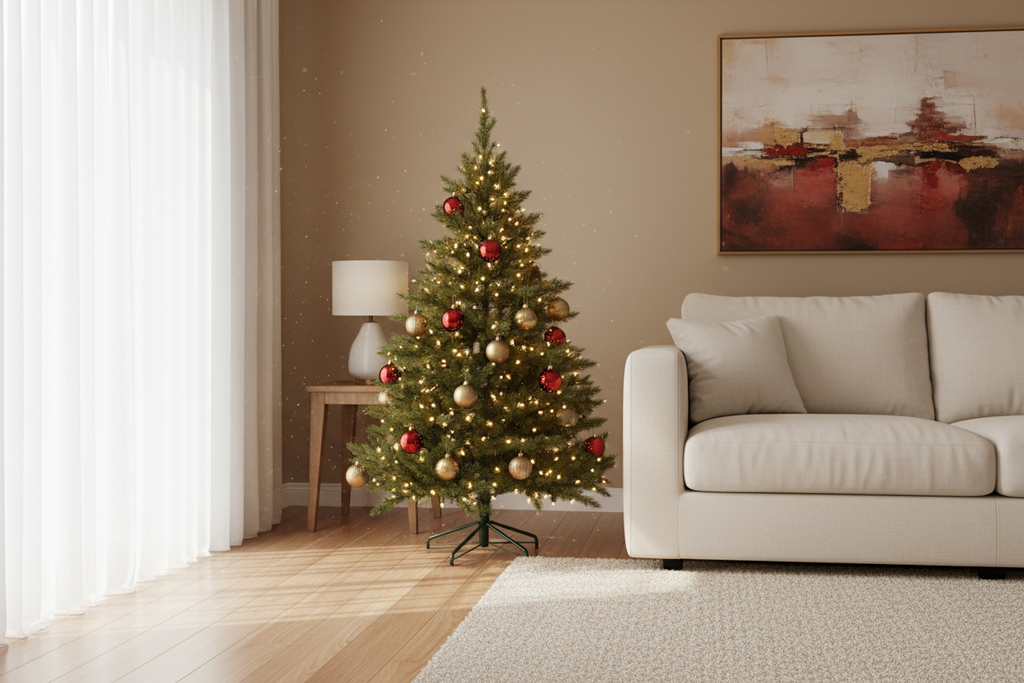 4ft Fraser Fir – Cream Sofa
